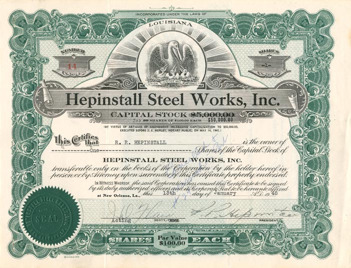 Hepinstall Steel Works, Inc.